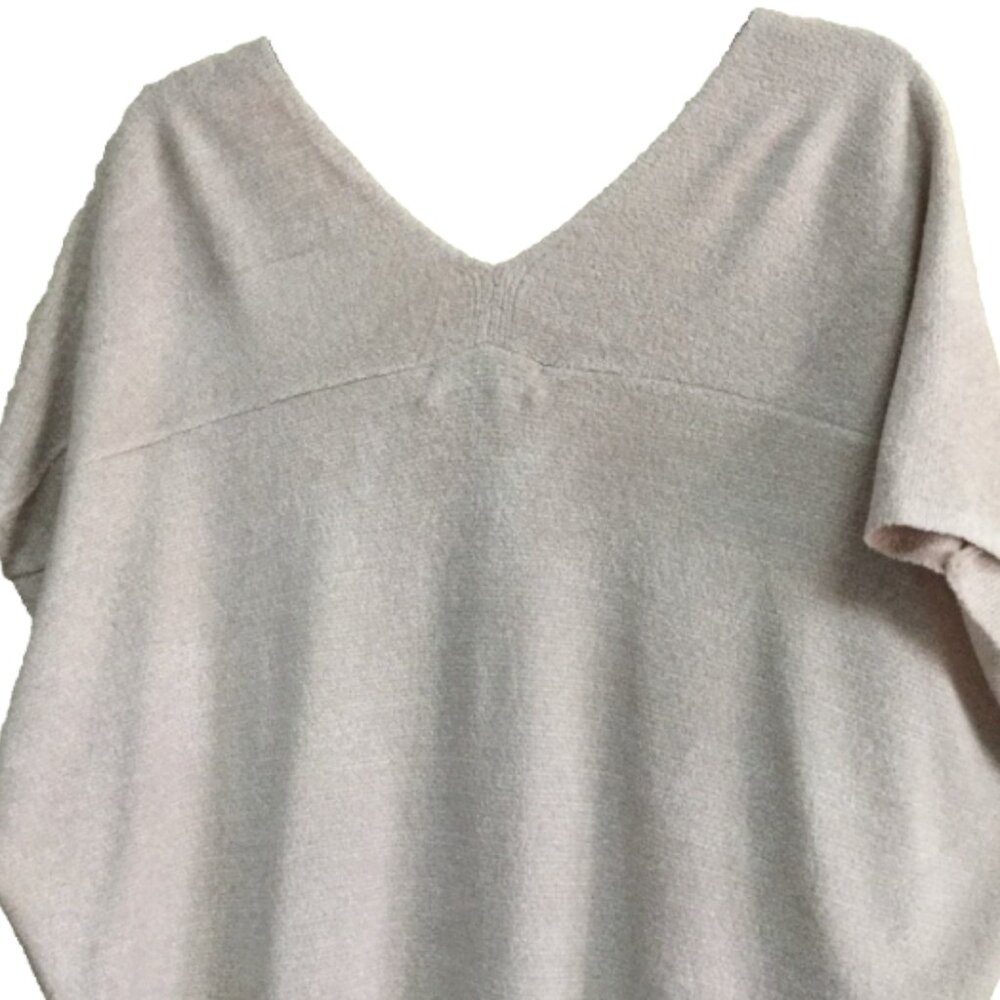 Tommy Bahama Women L - XL Island Soft Cardigan Sweater Open Front Beige NWT - Picture 5 of 10